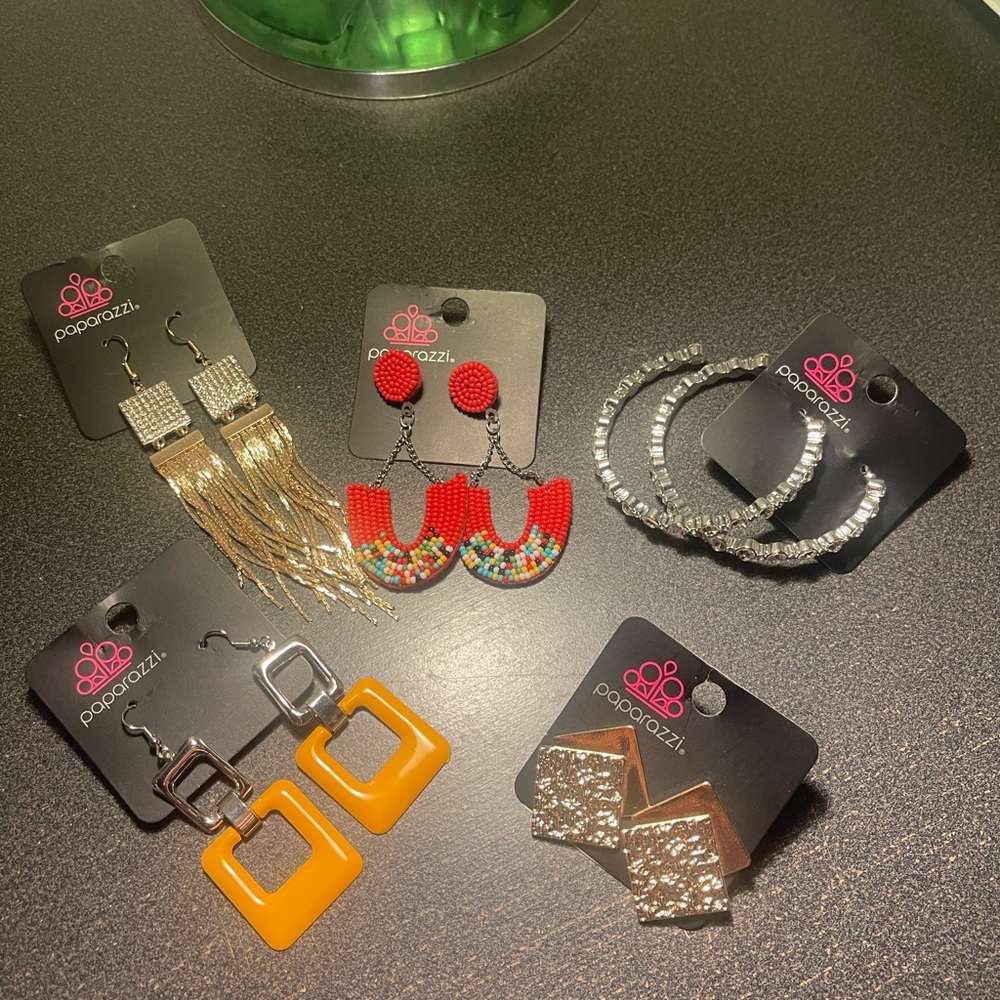 Paparazzi Earring Lot New